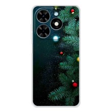 Чохол новорічна ялинка на Tecno Spark Go 2025 – Ялинка