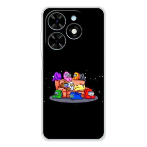 Чехол Амонг Ас для Tecno Spark Go 2025 (AlphaPrint)