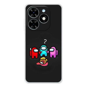 Чехол Амонг Ас для Tecno Spark Go 2025 (AlphaPrint)