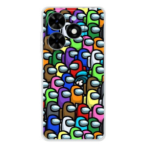 Чехол Амонг Ас для Tecno Spark Go 2025 (AlphaPrint)