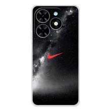 Чохол для Tecno Spark Go 2025 - з принтом Найк (AlphaPrint) (Найк червоний)