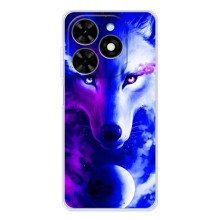Чохол з Вовком на Tecno Spark Go 2025 – Арт-Вовк