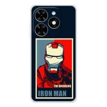 Чохол Супергерой Залізна Людина на Tecno Spark Go 2025 – Art Iron man