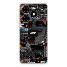 Чохол Формула1 на Tecno Spark Go 2025 – Колаж ф1
