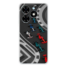 Чохол Формула1 на Tecno Spark Go 2025 – Траса Ф1