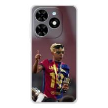 Чохол з футболістом Ламін Ямаль Tecno Spark Go 2025 (Lamine Yamal)