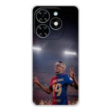 Чохол з футболістом Ламін Ямаль Tecno Spark Go 2025 (Ямаль на стадіоні)