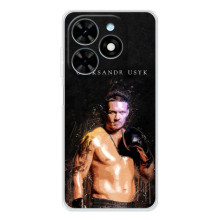 Чехол с картинкой Александр Усик для Tecno Spark Go 2025 – Чемпион Усик