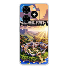 Чохол з картинками Майнкрафт для Спарк Гоу 2025 – Minecraft