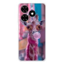 Чехол с принтом стильные животные для Спарк Гоу 2025 (Стильный жирав)