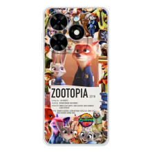 Чохол Зоотрополіс на Tecno Spark Go 2025 – Колаж Зоо