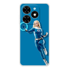 Чехол с принтом Фантастическая четверка для Tecno Spark Go 2025