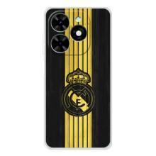 ФК Реал Мадрид чехлы для Tecno Spark Go 2025 (AlphaPrint) – фон Реал Мадрид