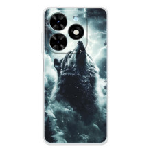 Чехол с картинкой «Хищники» для Tecno Spark Go 2025