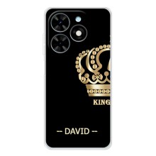Іменні Чохли для Tecno Spark Go 2025 (DAVID)