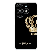 Іменні Чохли для Tecno Spark Go 2025 (IVAN)