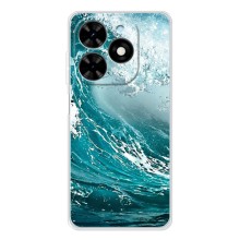 Літній Чохол на Tecno Spark Go 2025 – Морська Хвиля