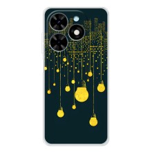 Силіконові Чохли Коханій людині для Tecno Spark Go 2025 – Нічне місто