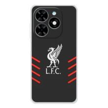Силиконовые Чехлы принт Футбол на Tecno Spark Go 2025 – Эмблема Liverpool