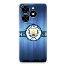 Силиконовые Чехлы принт Футбол на Tecno Spark Go 2025 – ManCity