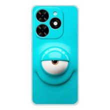 Силиконовые Чехлы (смешные стикеры) для Tecno Spark Go 2025 – Одноглазик