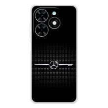 Силіконовий бампер з картинкою машини на Tecno Spark Go 2025 (Mercedes)