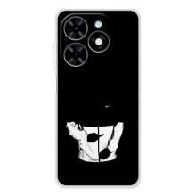 Силіконовый Чохол на Tecno Spark Go 2025 з картинкою НАЙК (Nike стиль)