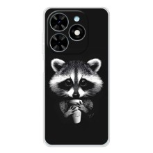 Силіконовий Чохол з Энотами  на Tecno Spark Go 2025 – З кавою