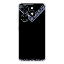 Силіконовый Чохол на Tecno Spark Go 2025 – Комірець вишиванки