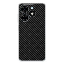 Текстурний Чохол для Tecno Spark Go 2025 – Карбон