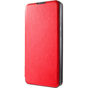 Кожаный чехол-книжка Belora для TECNO Spark Go 3 – Красный