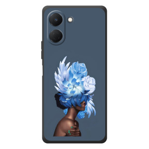 Чехлы (ART) Цветы на TECNO Spark Go 3 (VPrint)
