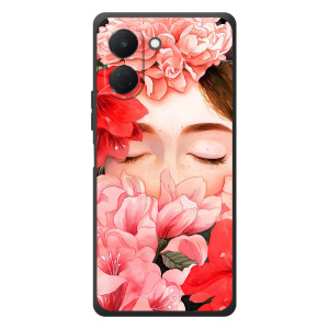 Чехлы (ART) Цветы на TECNO Spark Go 3 (VPrint)