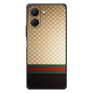 Чехлы Бренд GUCCI для TECNO Spark Go 3 – Фон Гуччи