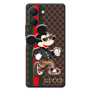 Чехлы Бренд GUCCI для TECNO Spark Go 3 – Маус Гуччи