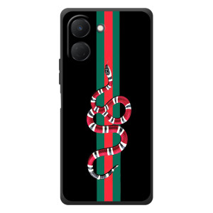 Чехлы Бренд GUCCI для TECNO Spark Go 3 – Змей Гуччи