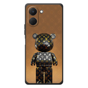 Чохли для TECNO Spark Go 3 - Bearbrick Louis Vuitton (PREMIUMPrint)