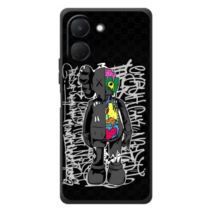 Чохли для TECNO Spark Go 3 - Bearbrick Louis Vuitton (PREMIUMPrint)