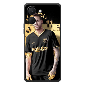 Силиконовый Чехол TECNO Spark Go 3 – Gold Neymar