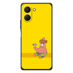 Чехлы с Патриком на TECNO Spark Go 3 (Ошибочка)