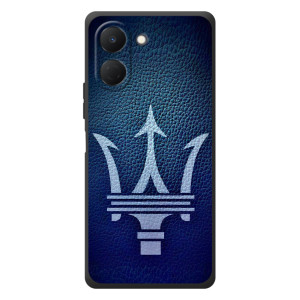 Чехлы с тематикой "Крутые машины" на TECNO Spark Go 3 (Лого Maserati)