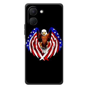 Чехол Флаг USA для TECNO Spark Go 3 – Крылья США