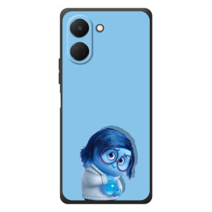 Чехол Головоломка для TECNO Spark Go 3 - (AlphaPrint) (Печаль)