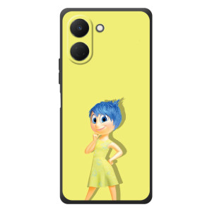 Чехол Головоломка для TECNO Spark Go 3 - (AlphaPrint) (Радость)