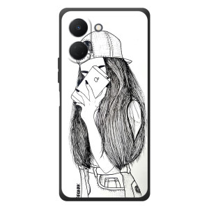 Чехол с печатью для TECNO Spark Go 3 - (Мода) (AlphaPrint)