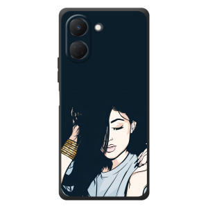 Чехол с печатью для TECNO Spark Go 3 - (Мода) (AlphaPrint)