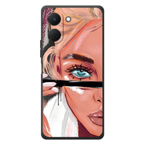 Чехол с печатью для TECNO Spark Go 3 - (Мода) (AlphaPrint)