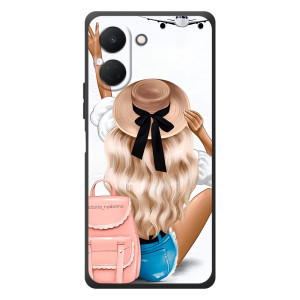 Чехол с печатью для TECNO Spark Go 3 - (Мода) (AlphaPrint)