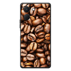 Чехол с изображением  вкусной еды для TECNO Spark Go 3 – Кофе