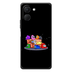 Чехол Амонг Ас для TECNO Spark Go 3 (AlphaPrint)